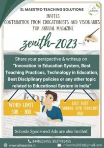 Zenith 2023 – Call for Educational Contributions
